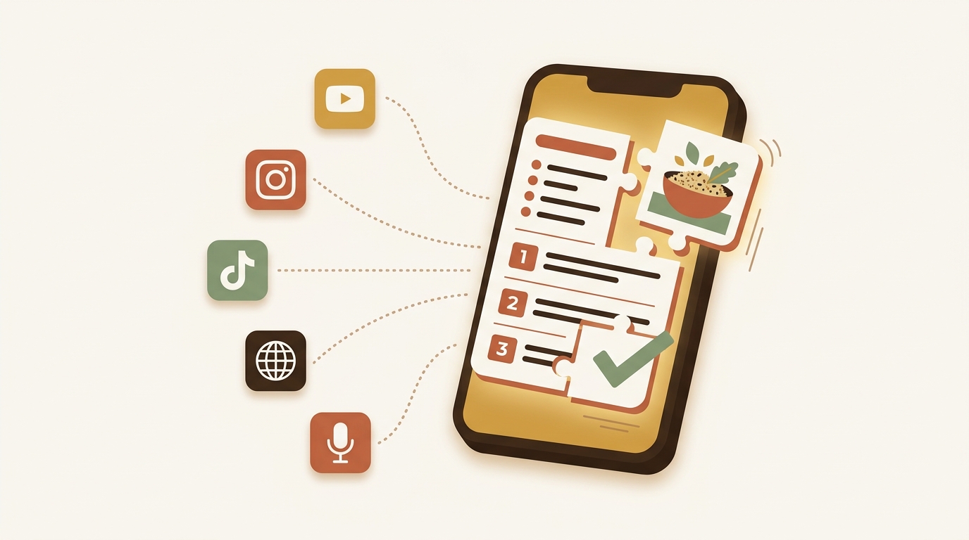 Add it your way. Get a perfect recipe.